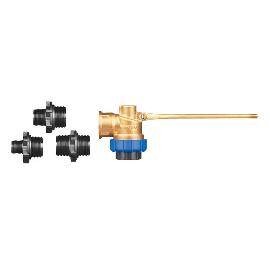 Superflo Piston Valve 25mm Brass Short Arm image 0